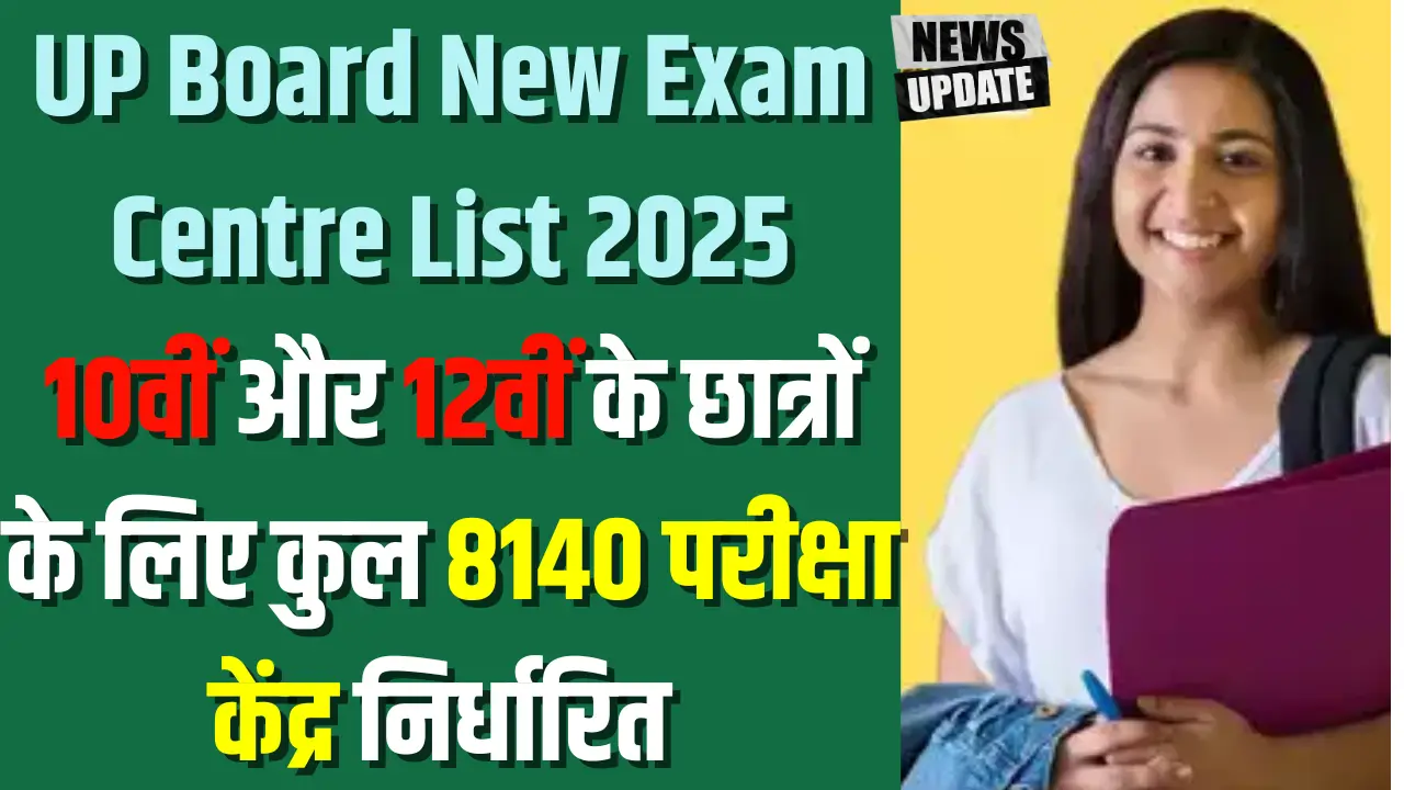 UP Board New Exam Centre List 2025