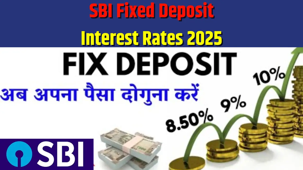 Sbi Fixed Deposit Interest Rates 2025