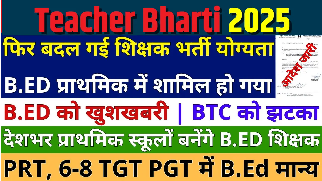 Teacher Bharti