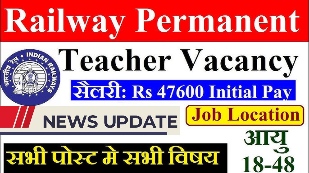 Railway teacher Recruitment