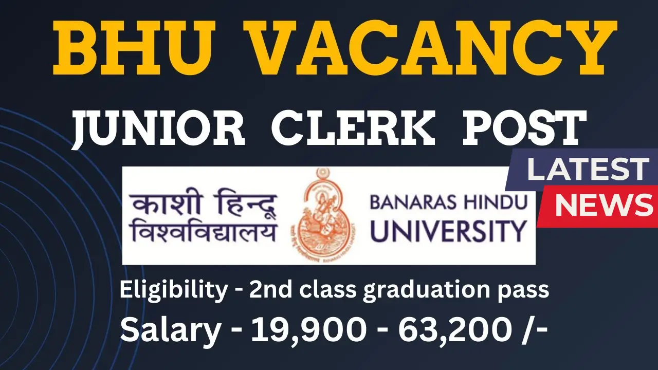 BHU Junior Clerk Recruitment 2025